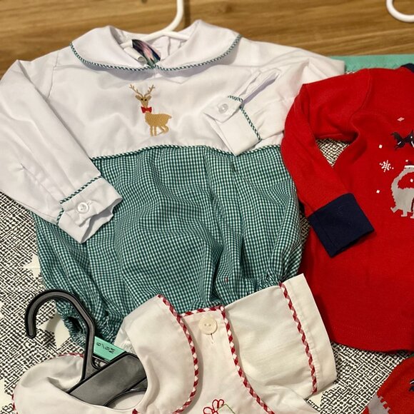 Southern Smocked Co Reindeer Bubble - Picture 2 of 4